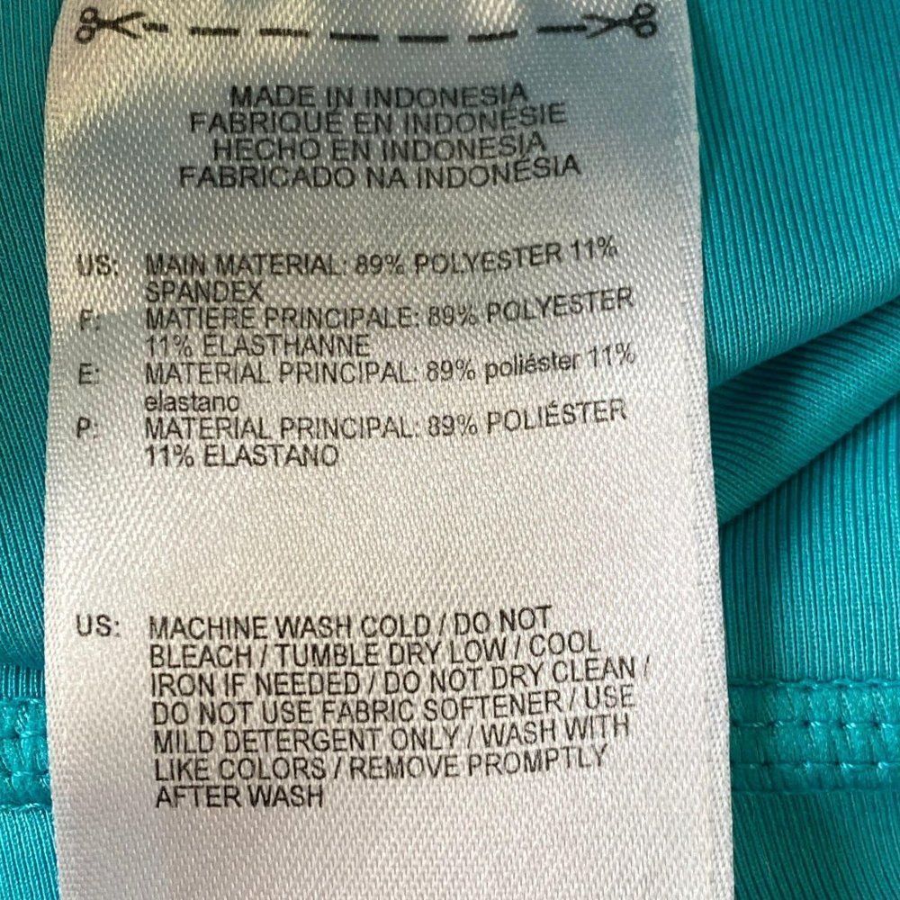 ADIDAS Blue Pattern Capri - Picture 7 of 7